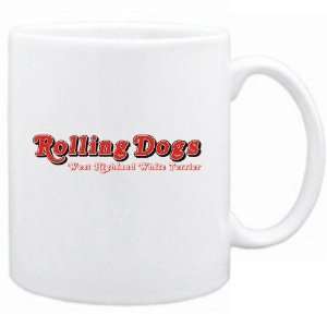  New  Rolling Dogs : West Highland White Terrier  Mug Dog 