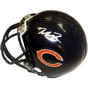  Matt Forte Autographed Bears Mini Helmet: Sports 
