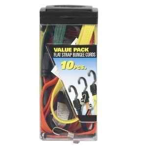  Smart Straps Flat Strap Bungee Cords Value Pack Assortment 