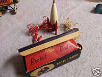Rocket Radio  Toy Germanium Radio    Davar, Japan  