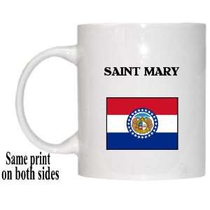    US State Flag   SAINT MARY, Missouri (MO) Mug 