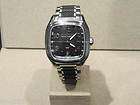 David Yurman Blk Dial Belmont with Stainless Blk Rubber Strap Retail 