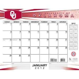  NCAA Oklahoma Sooners 2012 Desk Calendar