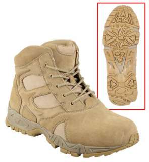 5368 ROTHCO FORCED ENTRY DEPLOYMENT BOOT / 6   DESERT TAN  