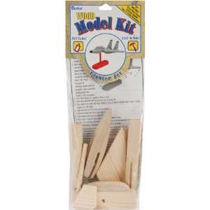  Wood Model Kit Fighter Jet: Home & Kitchen