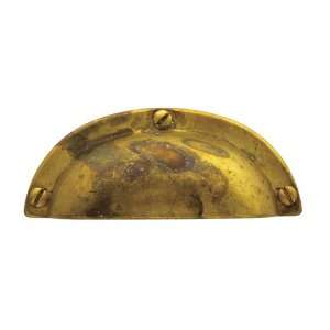    2 1/2 Drill Center Rustic Antique Cup Pull: Home Improvement