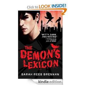 The Demons Lexicon (Demons) Sarah Rees Brennan  Kindle 