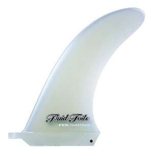   FCS Fluid Foils Finger Fin 7.25in   Clear