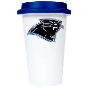 Carolina Panthers 12oz Double Wall Tumbler with Silicone 