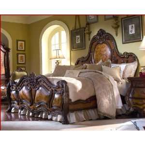   AICO Queen / King Panel Bed Chateau Beauvais AI 750 1: Home & Kitchen