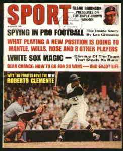 Sport Magazine 1967 Roberto Clemente Pittsburgh Pirates  