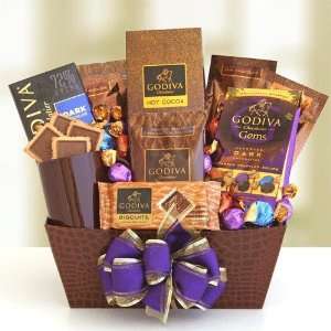 Godiva Gourmet Coffee, Cocoa and Chocolate Gift Basket  