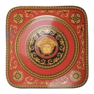  Versace by Rosenthal Medusa Red Service plate 13  Inch 