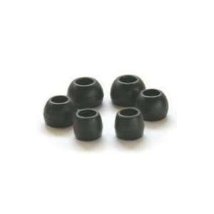  Black Earbud Replacement Tips, 30 Pairs Lostearbuds Brand 