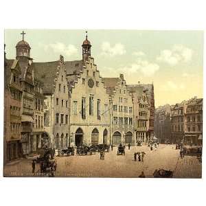  Romerberg with Romer,Frankfurt am Main,Germany,1890s