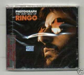RINGO STARR, PHOTOGRAPH THE VERY BEST OF. FACTORY SEALED CD. In 