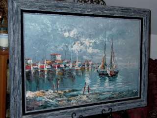 Rikard Lindstrom Oil on Canvas Painting Listed Artist  