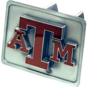  Texas A&M Aggies NCAA Pewter Trailer Hitch Cover by Half 