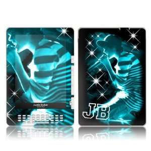    Kindle DX  Justin Bieber  Sparkle Blue Skin: Electronics