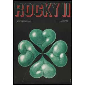  Rocky 2 (1979) 27 x 40 Movie Poster Polish Style A