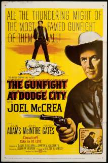 The Gunfight at Dodge City 1959 Original Movie Poster  