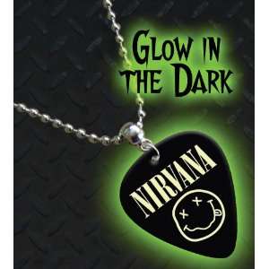  Nirvana Glow In The Dark Premium Guitar Pick Necklace 