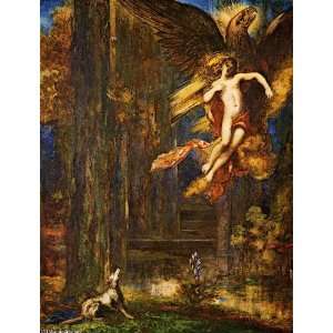  Hand Made Oil Reproduction   Gustave Moreau   32 x 42 