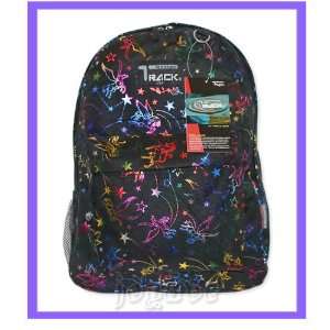  Nwt  Track Rainbow Colored Unicorn Signs Backpack School 