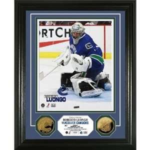 Roberto Luongo 24Kt Gold Coin Photo Mint
