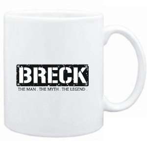  Mug White  Breck  THE MAN   THE MYTH   THE LEGEND  Male 