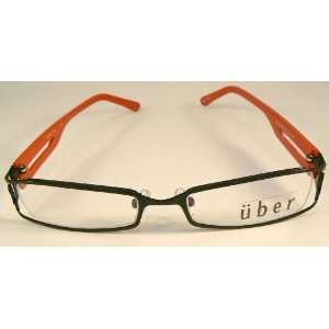 Optical Eyeglasses Frame Rx UBER RED AND BLACK MV9614