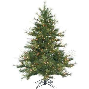  4.5 Clear Pre Lit Mixed Country Pine Christmas Tree: Home 