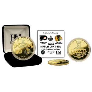  2010 Stanley Cup 24Kt Gold Commemorative Coin Sports 