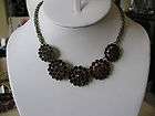 Cookie Lee Crystal Shimmer Necklace New  
