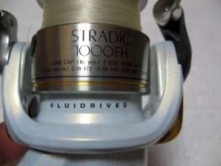   Stradic 1000FH, spinning reel, white, all the Extras, MINTY  