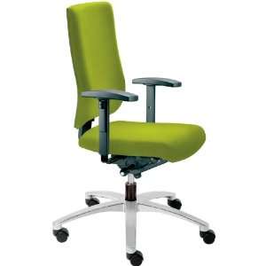  Adjust Medium Back Swivel Chair with Upholstered Outer 