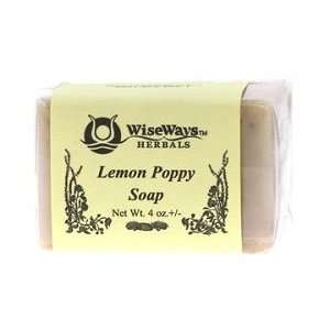   Herbals   Lemon Poppy Soap   Bar Soaps 4 oz: Health & Personal Care