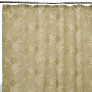   Hidden Reef Sand 100 Percent Polyester Shower Curtain: Home & Kitchen