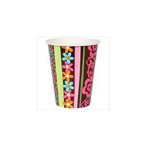  Hippie Chick 9 oz. Paper Cups (8 count) Toys & Games