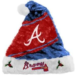  Atlanta Braves Mistletoe Santa Hat
