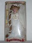 New in box, Collectors Choice Rapunzel porcelain doll, 16 high, COA