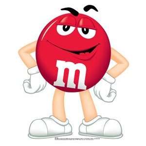  M & Ms Mnms Red Life Sized Standups