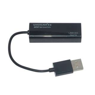 Siyoteam Hi Speed   4 PORT Mini USB Hub SY H10 BLACK FAST SHIPPING USA 