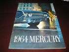 1964 Mercury Brochure Marauder Park Lane Montclair +