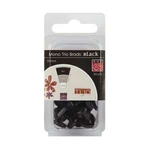  Bazzill Brads 10mm 24/Pkg Black; 3 Items/Order Kitchen 