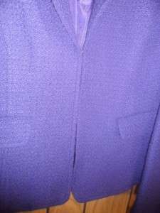 Ladies Joneswear Blazer Size 8 NWT Mulberry Lined Hook N Eye Closure 
