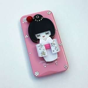  Japanese Kimono Girl Mirror Iphone 4s 4g Case Cell Phones 