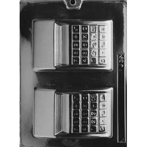  CALCULATOR Jobs Candy Mold Chocolate: Home & Kitchen