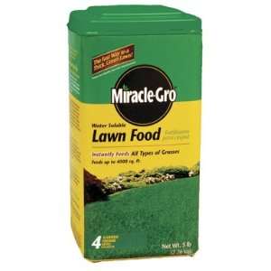  5 each Miracle Gro Lawn Food (100183)