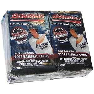  2004 Bowman Draft Picks And Prospects Baseball Retail 
